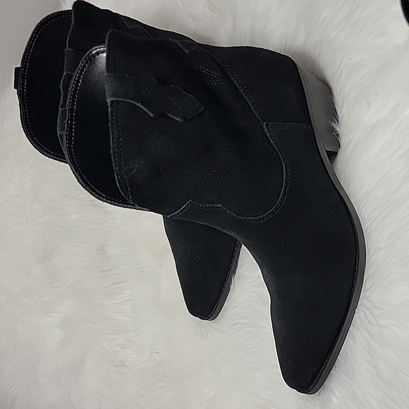 Nine West Texan Bootie Black Women’s Size 9 1/2 - Picture 6 of 14